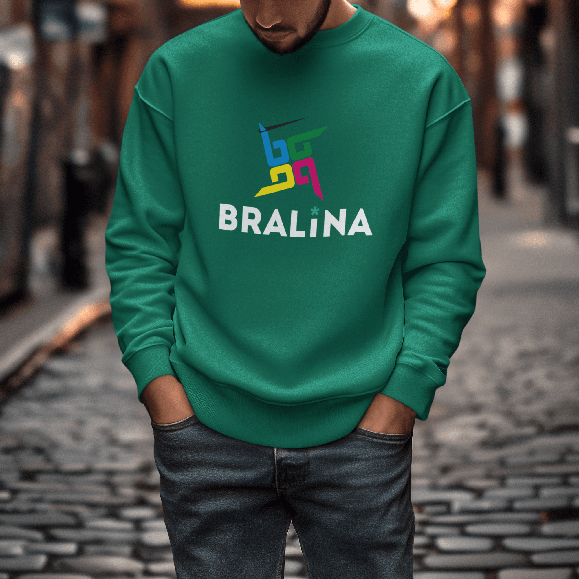 Pull Sweatshirt Unisexe Basic Roundneck CLIQUE