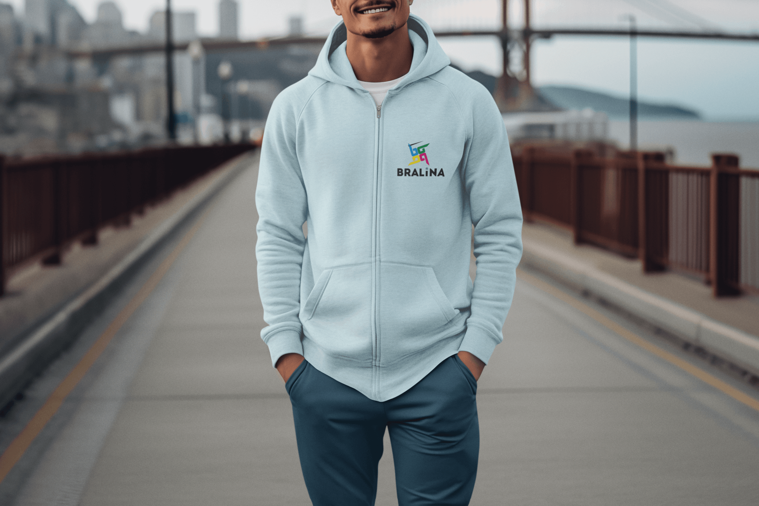 Sweatshirt Unisexe Basic Hoody Full Zip CLIQUE